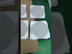 กว้าง 128 มิลลิเมตร ไทเทเนียม ไฟเบอร์ฟิลท์ ด้วย Platinum Plating o.2um ในทั้งสองด้าน